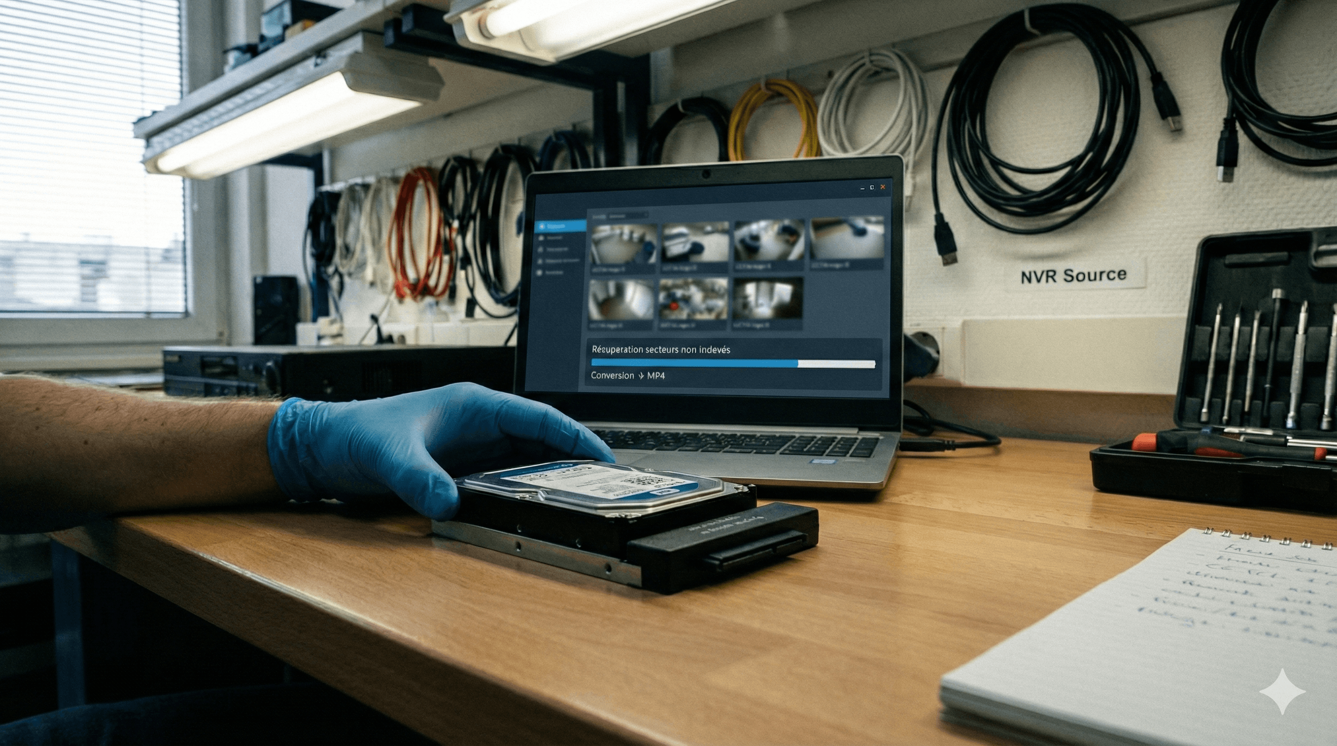 Récupération et réparation