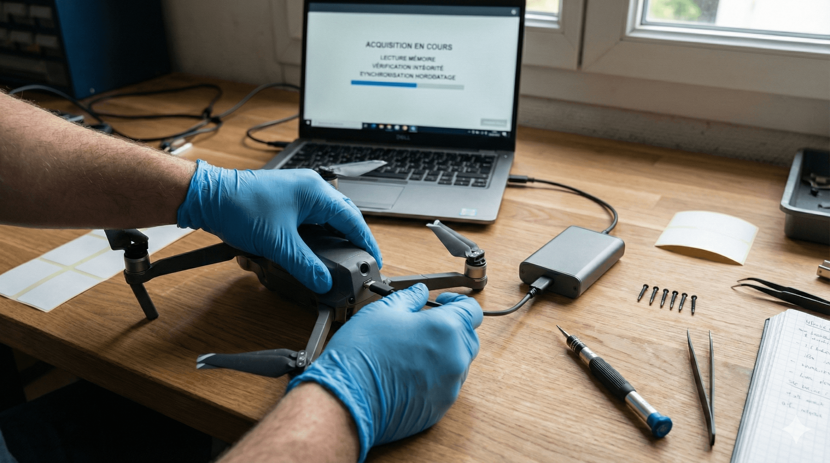 Firmware et logs drone